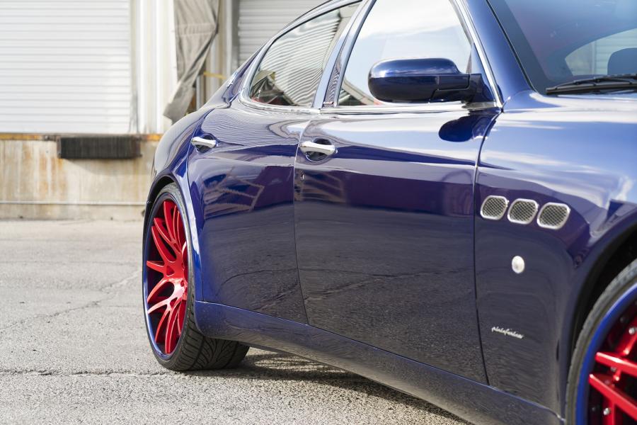Детали экстерьера Maserati Quattroporte on Forgiato Wheels (Maglia) 2017 года  (фото 7 из 7)